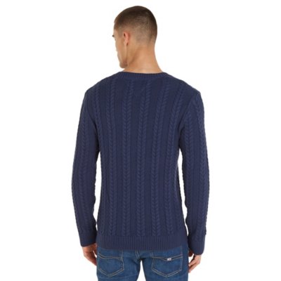 Sweatshirt homme Tjm Reg Cable TOMMY HILFIGER
