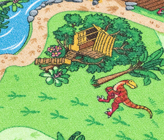 Kinderteppich »DINO«, ca. 95 x 133 cm