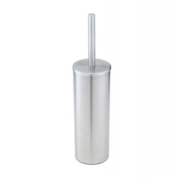 Escova Piaçaba WC Inox 304 Escovado - CB2627
