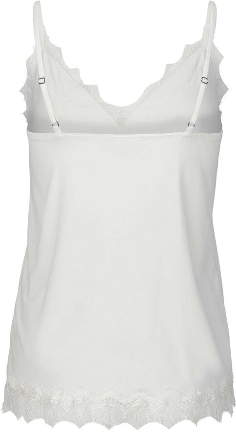 Rosemunde Strap top Hvid