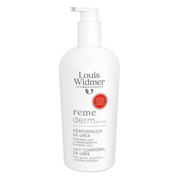 Widmer Remederm dry Skin Körpermilch 5% Urea, 400 ml