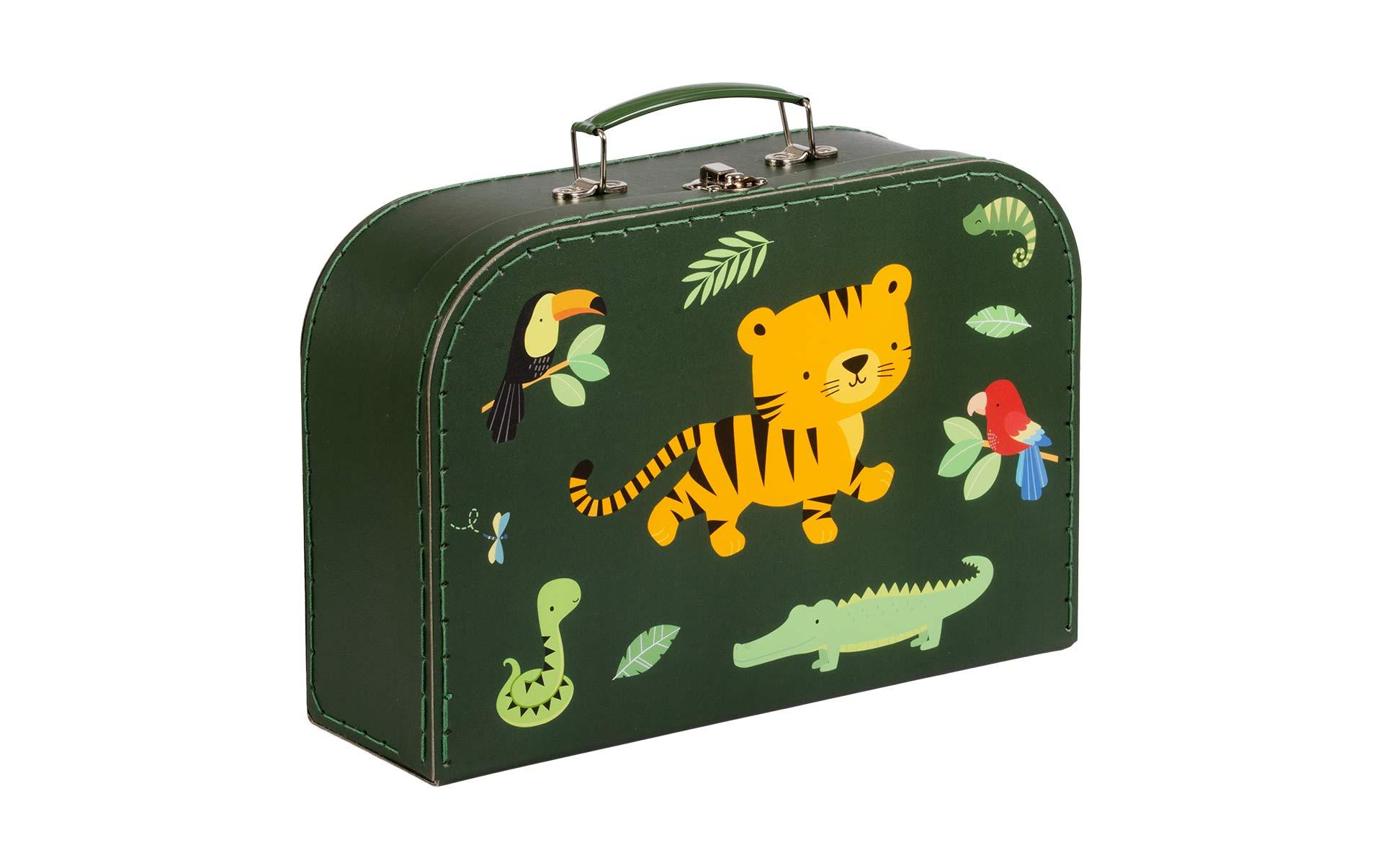 Spielzeugkoffer Jungle Tiger 2er SetKofferset zum Aufbewahren von Spielzeug
