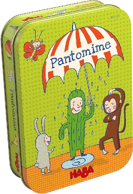 Spiel – Pantomime in Metalldose