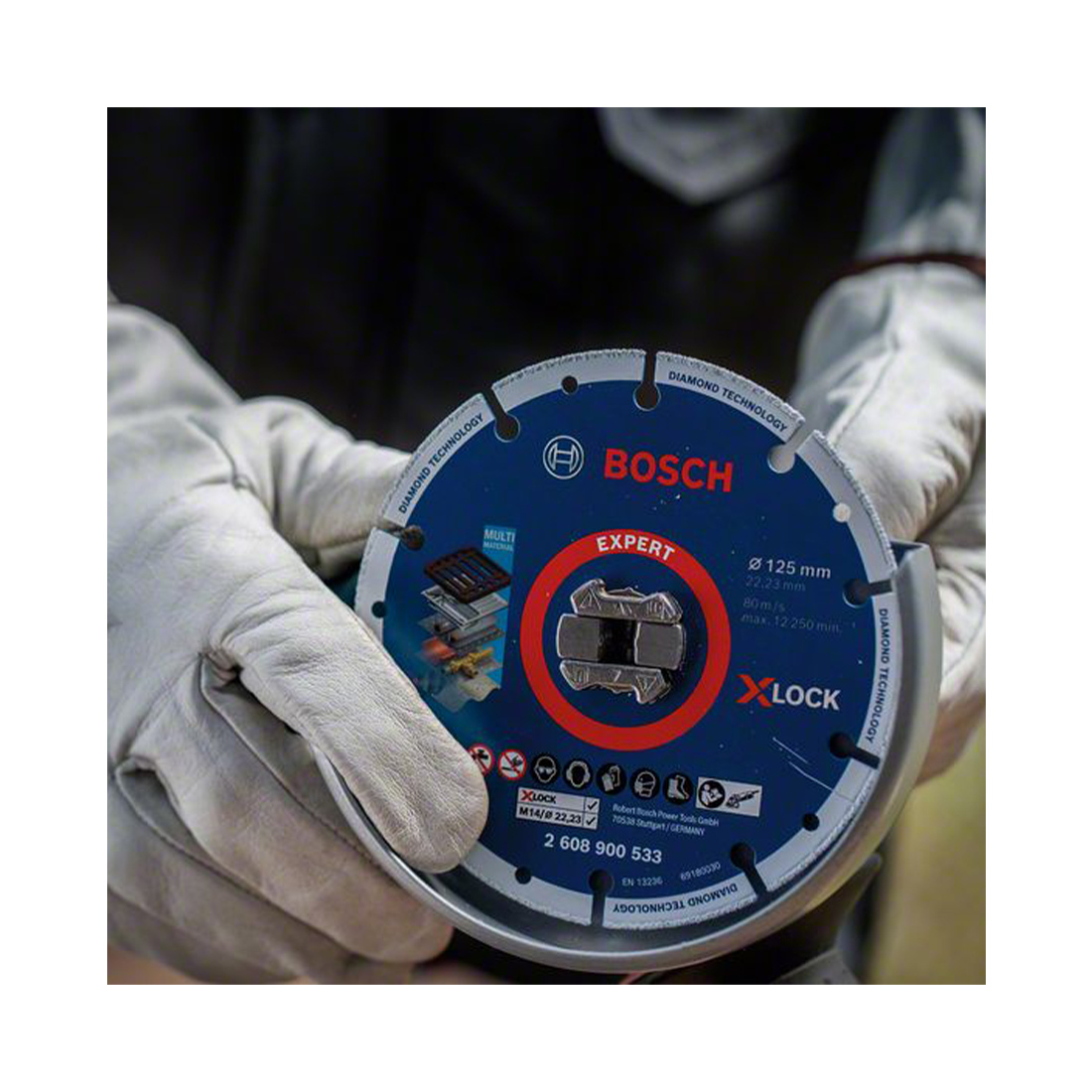 Bosch Diamanttrennscheibe X-LOCK Metal Wheel