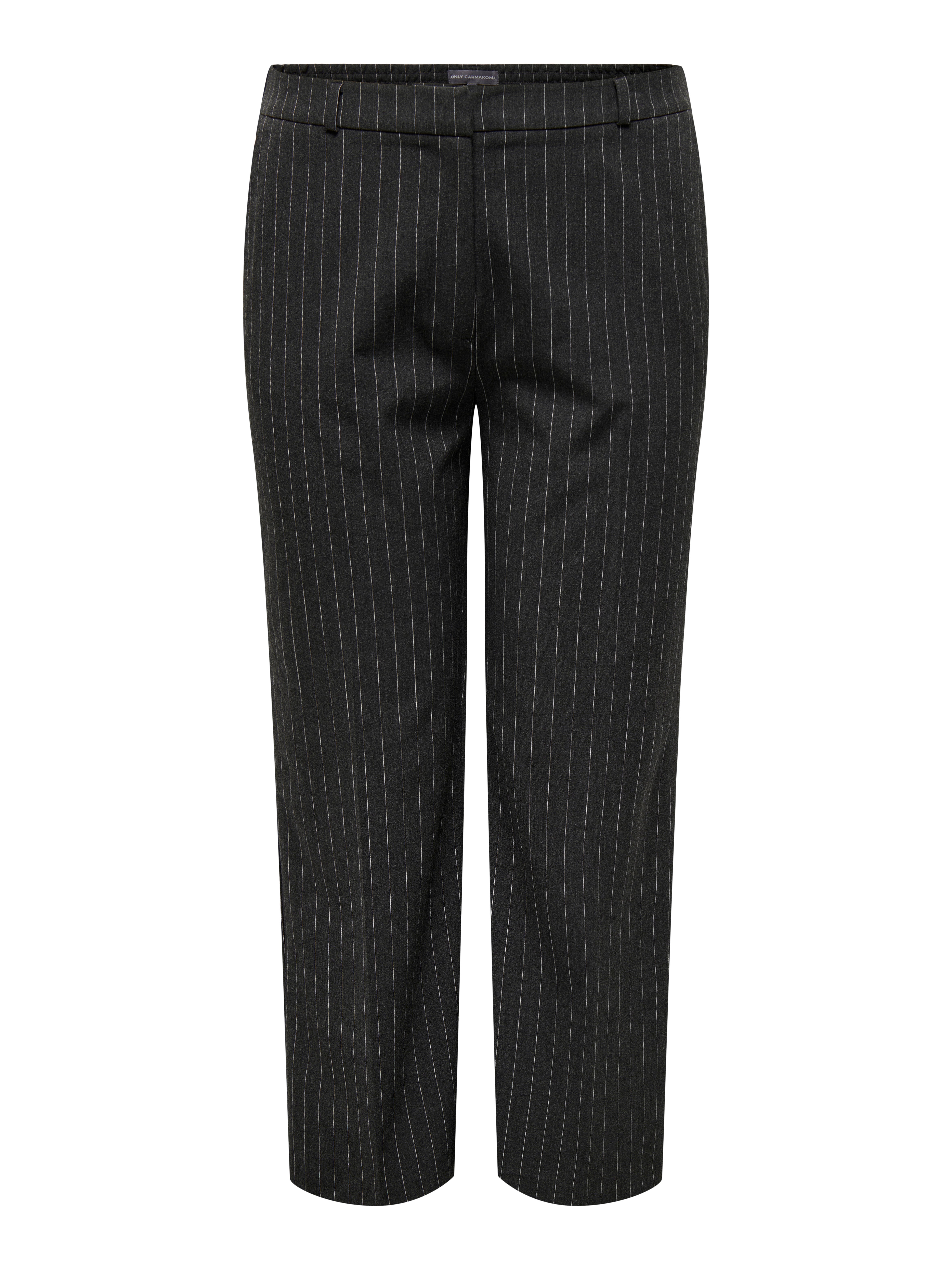 CARBRIE Gerade geschnitten Anzughose Dark Grey Melange