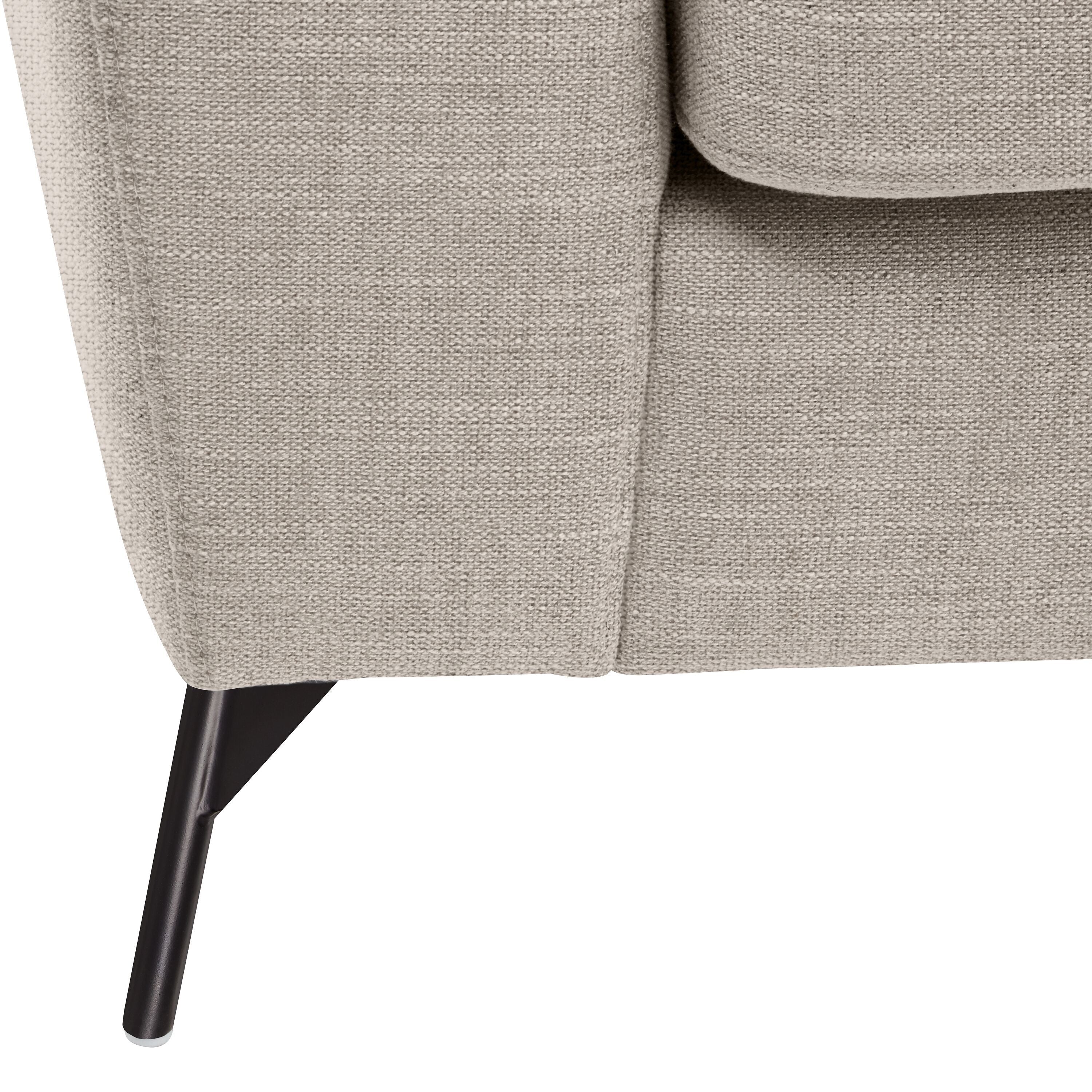 DIENER Ecksofa - Beige / B: 309.0 cm x T: 148.0 cm x H: 81.0 cm