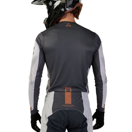 Maillot cross Fox FLEXAIR - OPTICAL 2024 - Gris
