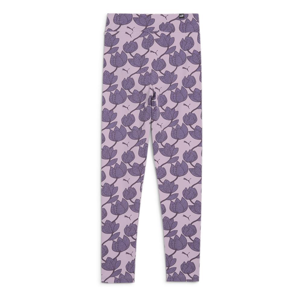 Puma Legging Rose/Violet à Motifs Fille Puma Blossom Aop