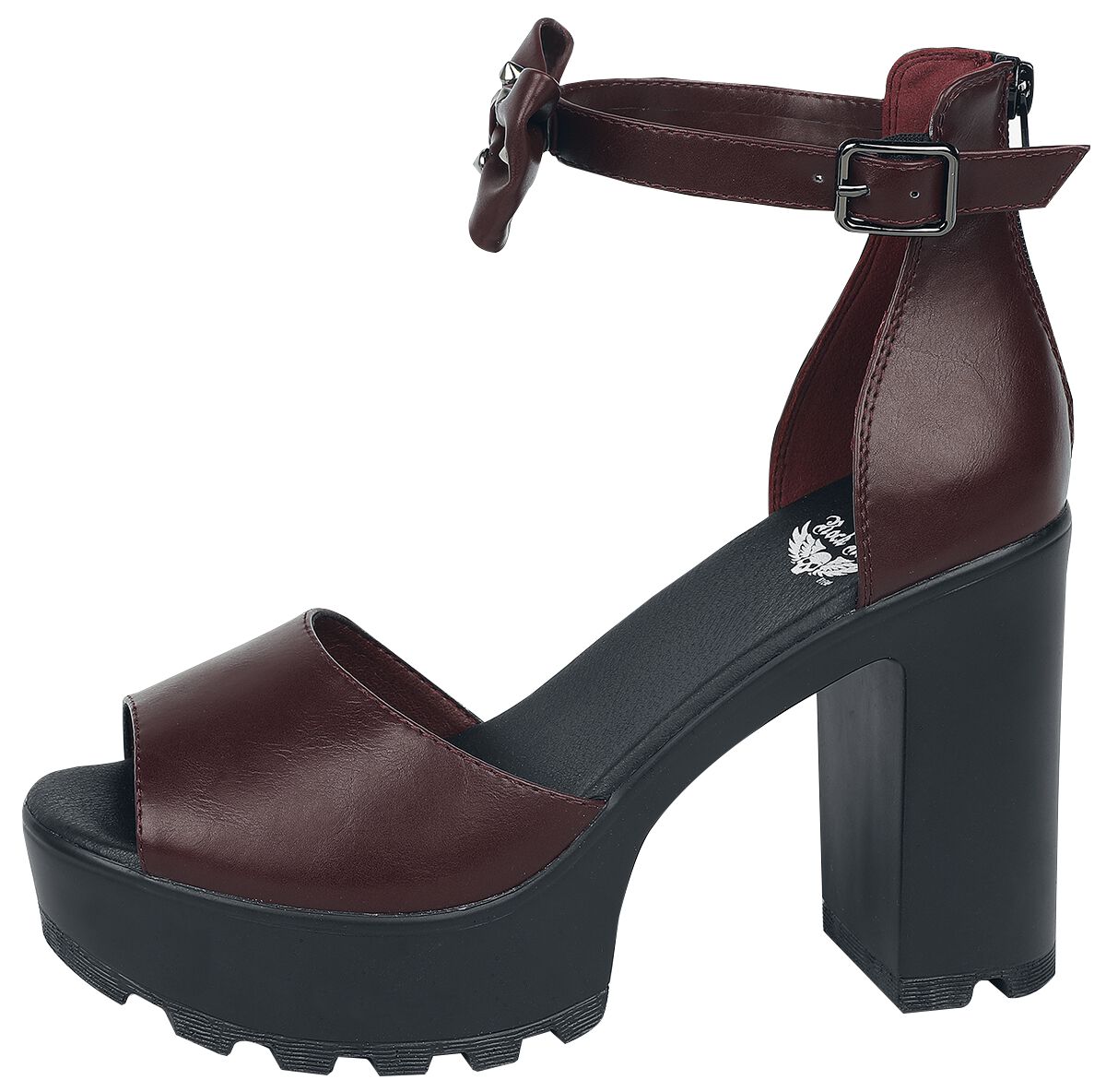 Talons Hauts avec Petit Nœud Clouté | Rock Rebel by EMP Talons hauts