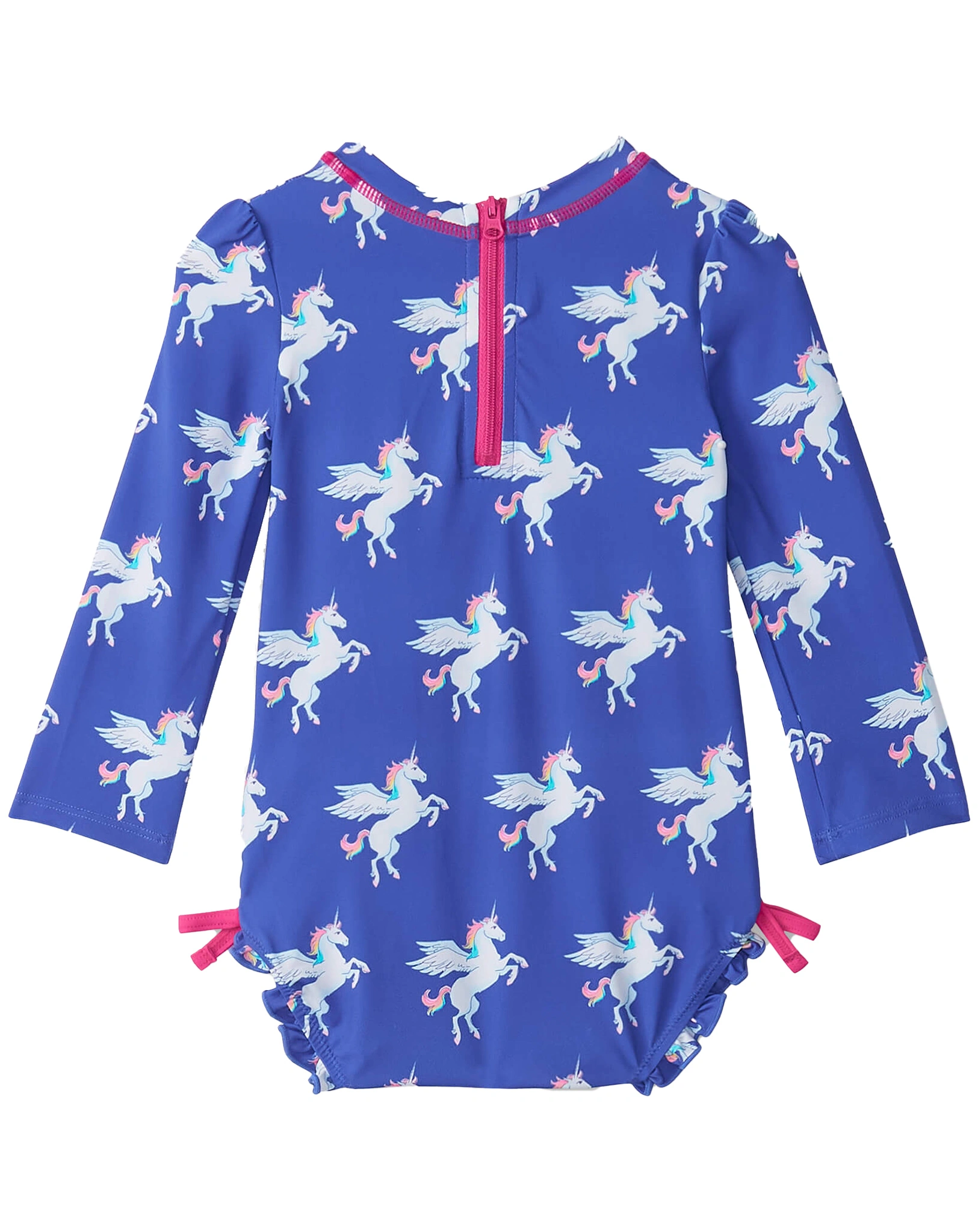 Langarm-Badeanzug PEGASUS in blau
