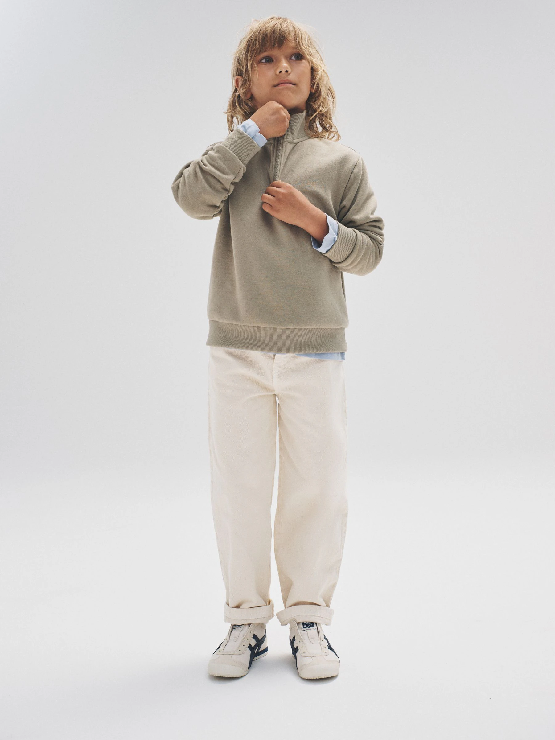 The Set 4 Pack Zip Neck Sweatshirts