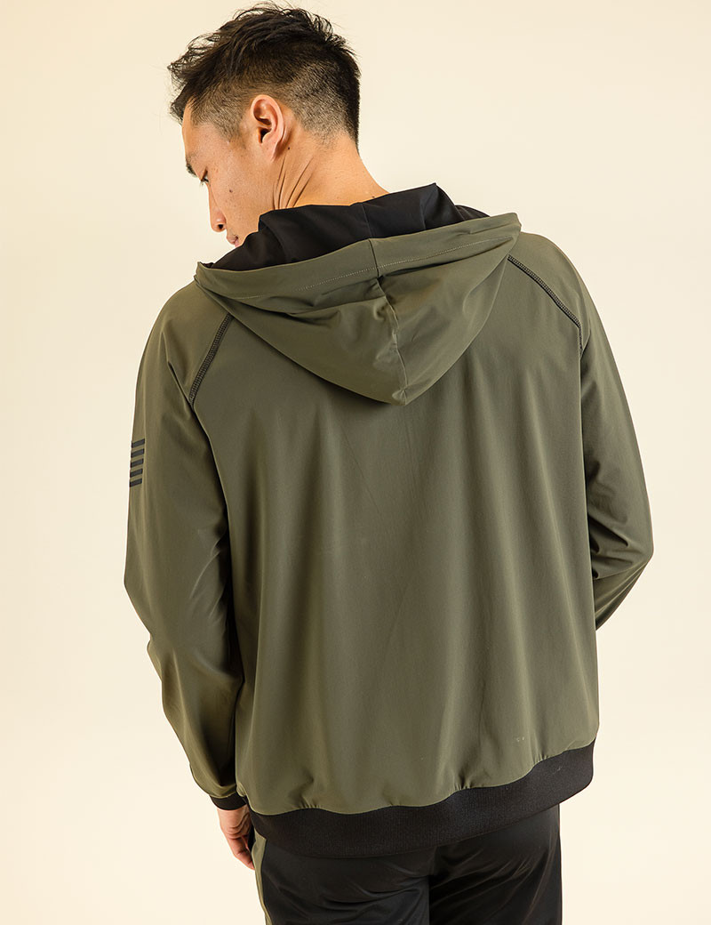 HBT ARMY | SINBAD SWEAT HOMME KAKI/NOIR