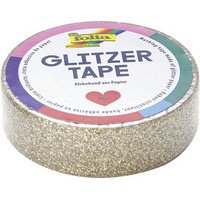 Ruban adhésif décoratif Glitzer-Tape, turquoise