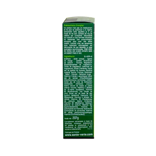 Santé Verte Toniphyt Boost Sabor Frutas Vermelhas 30 + 15 comprimidos grátis