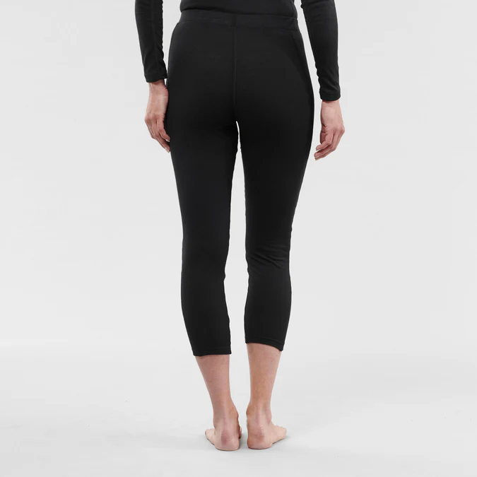 Decathlon Wedze - Calça térmica feminina Wedze para esqui - BL 100 - Preta