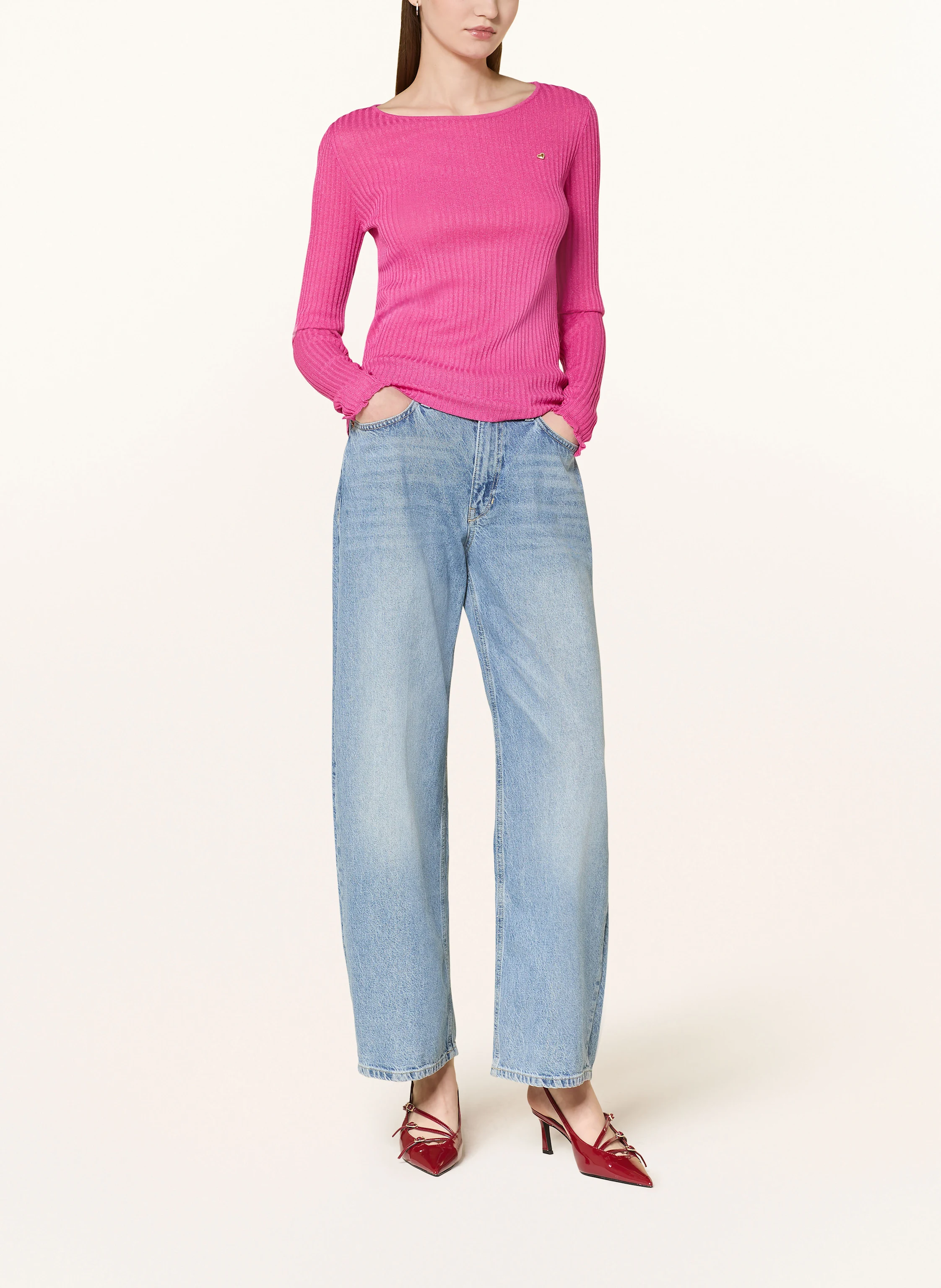FABIENNE CHAPOT Pullover GEMMA mit Glitzergarn