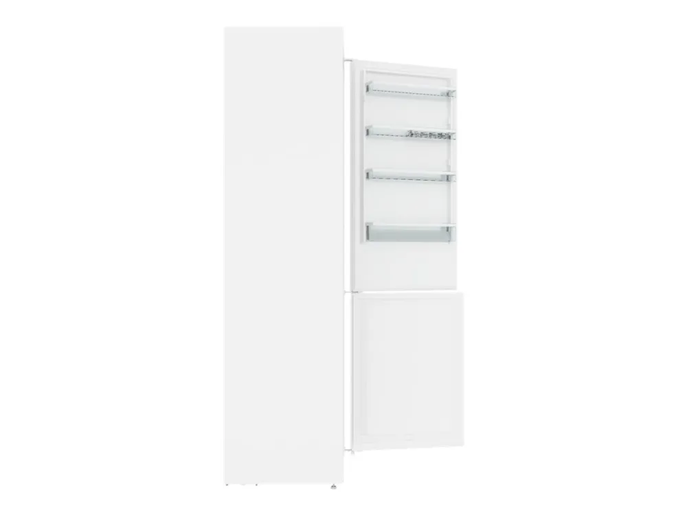Gorenje NRK 6202EW4 NoFrost, forsænket håndtag, display bag døren, hvid (EEK: A  )