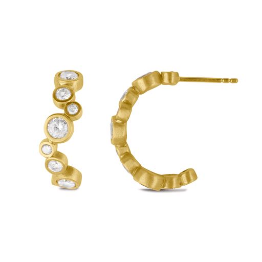 byBiehl Stardust Hoops, Guld