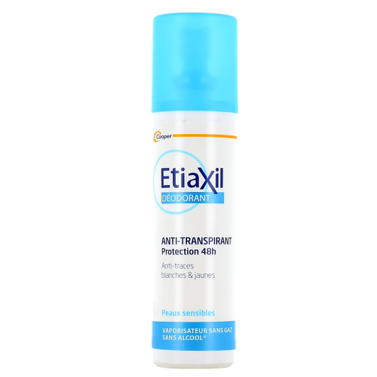 Etiaxil Déodorant Anti-Transpirant Protection 48h Spray sans gaz