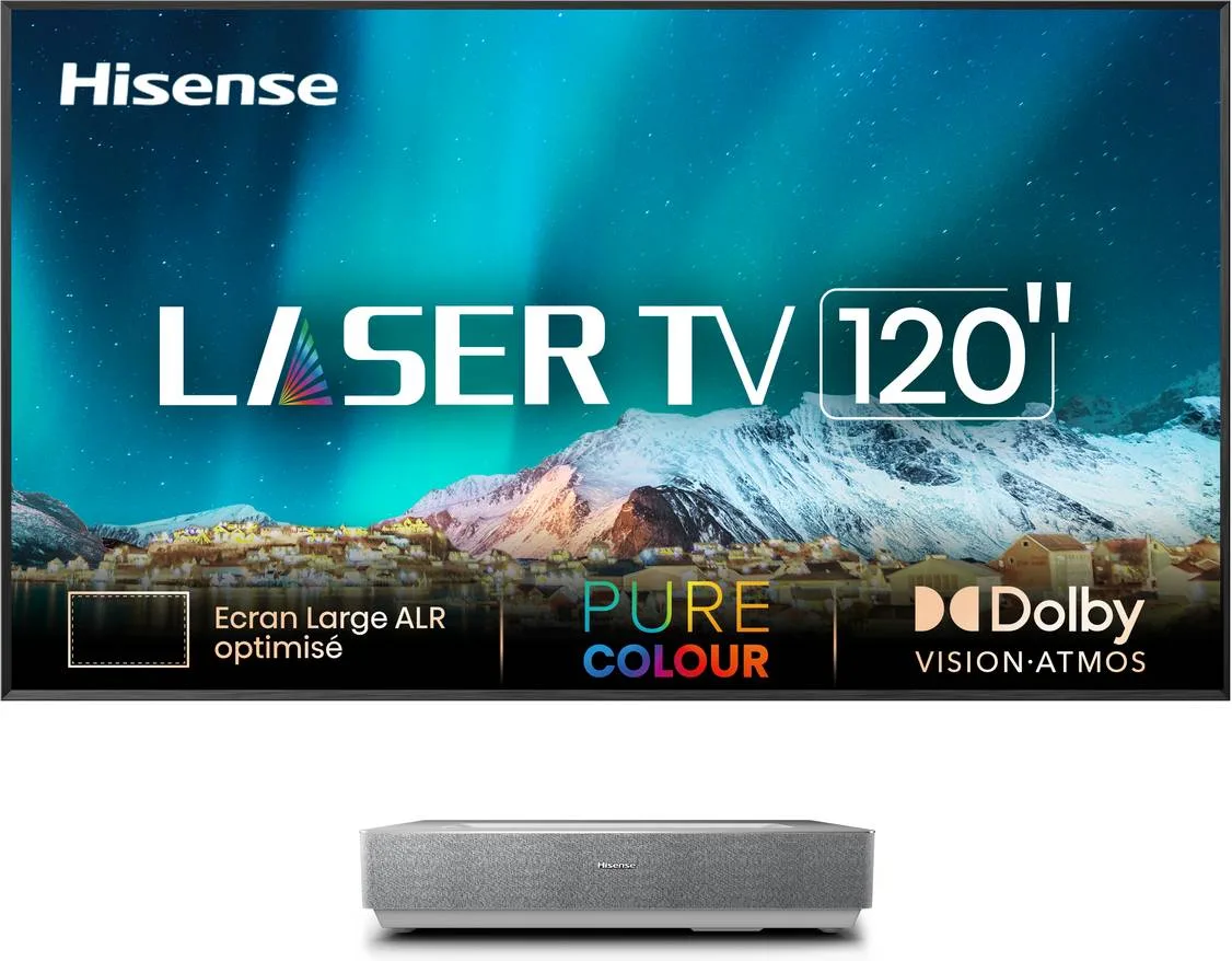 Hisense 120-L5HA Laser TV Vidéoprojecteurs ultra courte focale