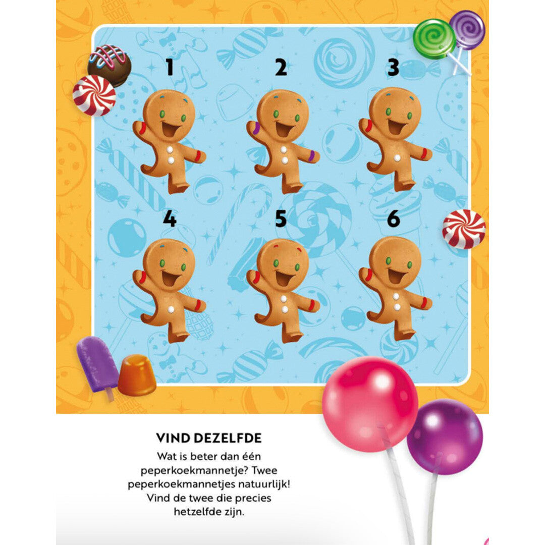 Uitgeverij big balloon doeboek vol spellen