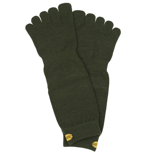 Vibram Fivefingers - WOOL BLEND CREW - Kaki