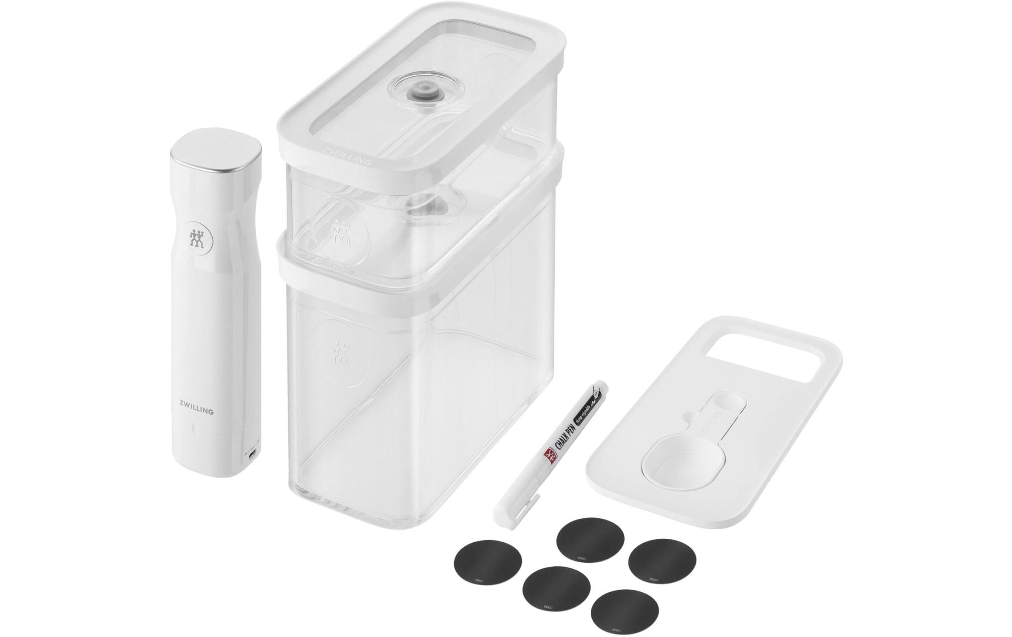 Vakuumier-Behälter Fresh and Save Cube Starter Set 6-teilig<br>Boxen mit innovativer Vakuumfunktion
