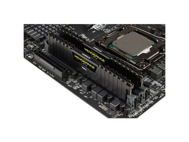 CORSAIR | Vengeance LPX - DDR4 - sæt - 32 GB: 2 x 16 GB - DIMM 288-PIN - 3600 MHz / PC4-28800 - CL18 - 1.35 V - ikke bufferet - ikke-ECC - sort