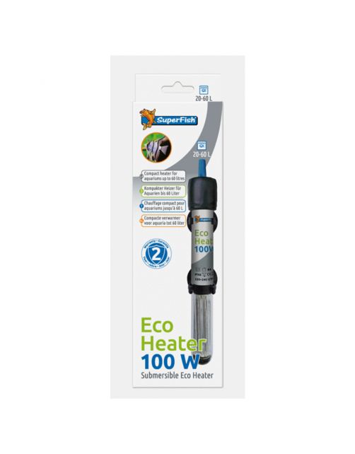 Superfish Eco Heater - Verwarming - 21 cm 100 Watt 20-60 L