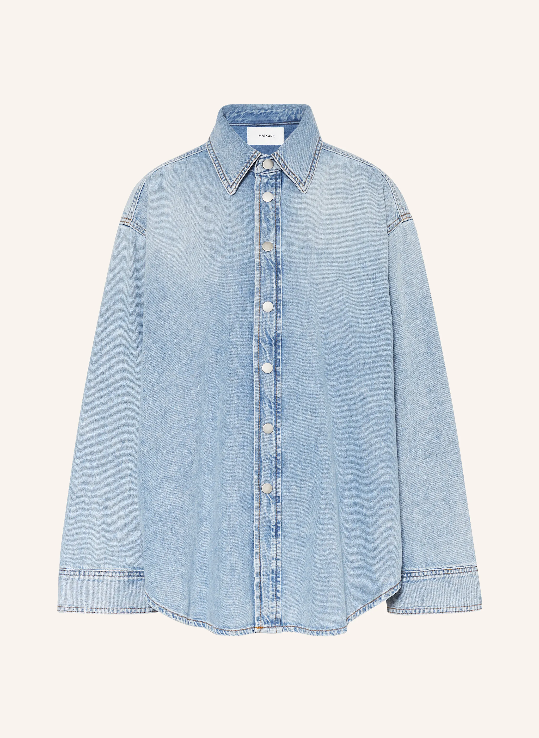 HAIKURE Oversized-Jeansbluse NEW OFELIA