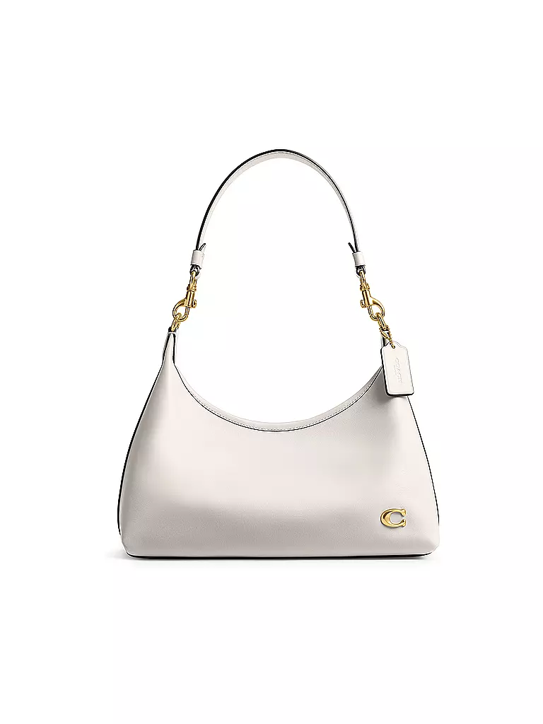 COACH Ledertasche - Hobo JULIET creme