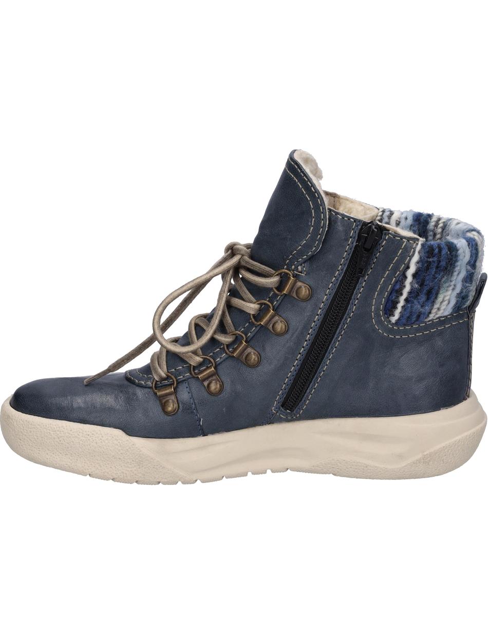 Stiefelette Alina 53, azur-kombi