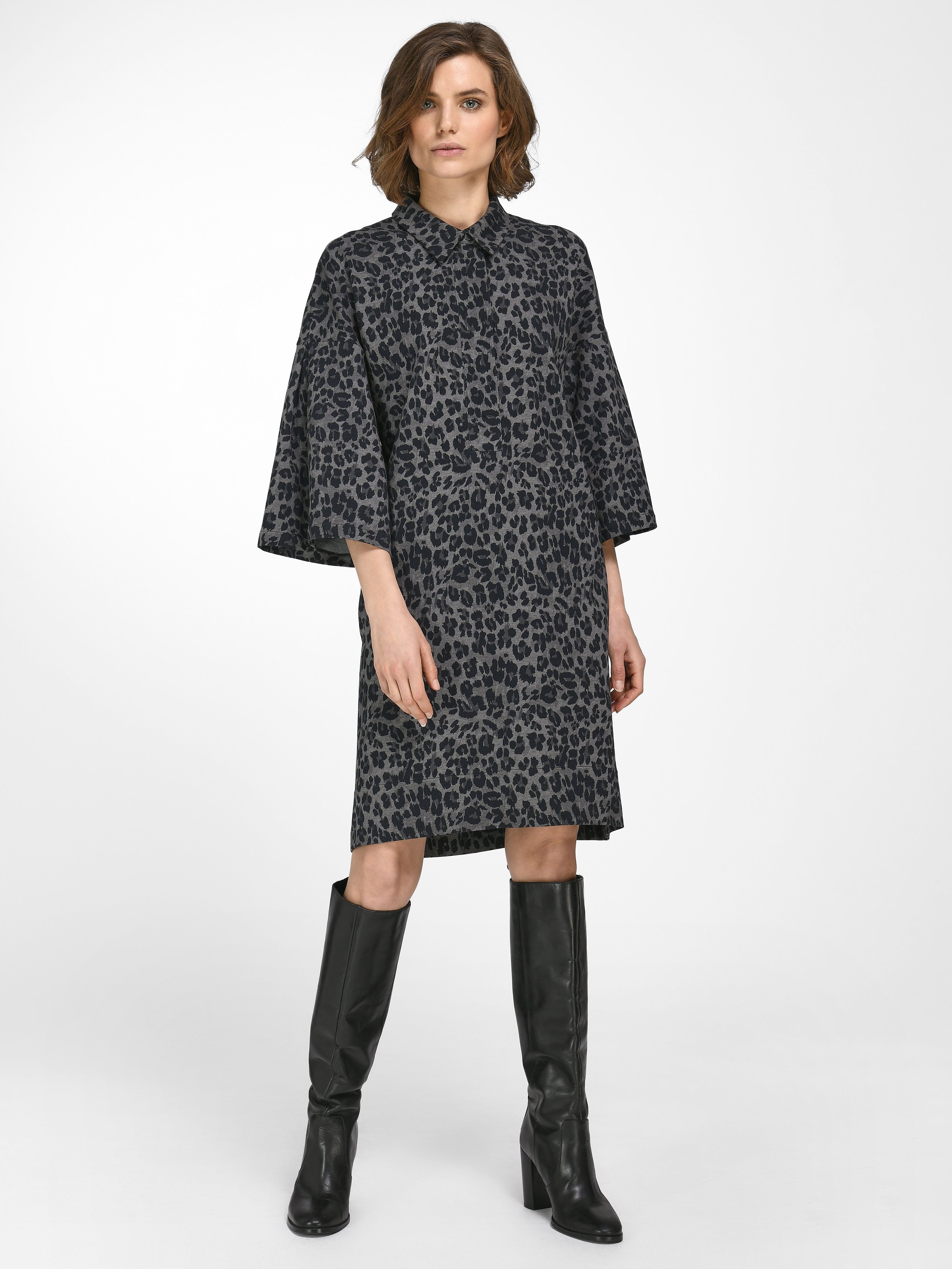 Kleid mit 3/4-Arm