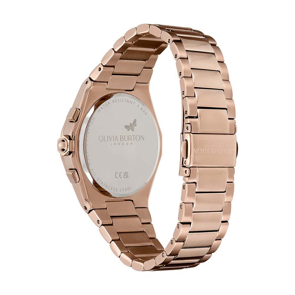Montre Olivia Burton Hexa Multifonction Rose