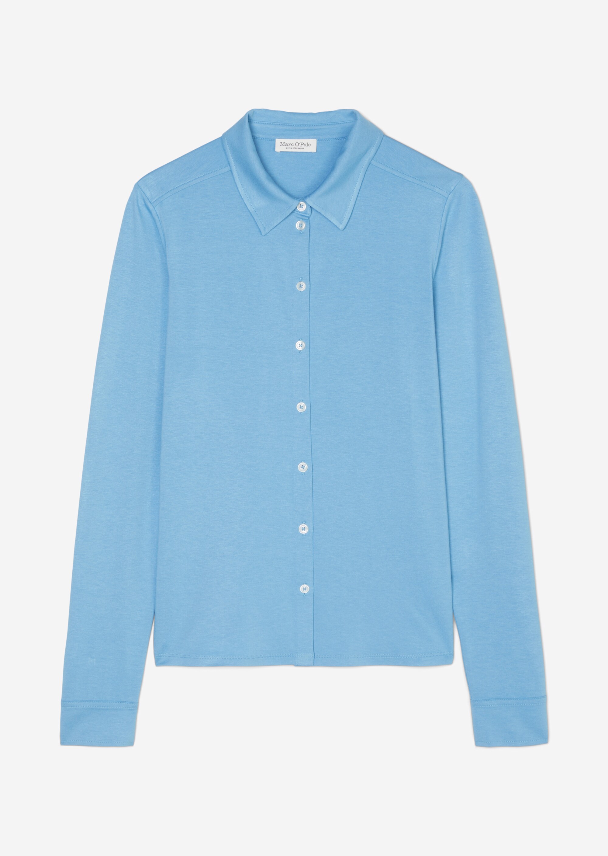 Jersey-Bluse regularaus LENZING™ ECOVERO™
