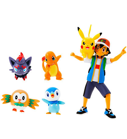 Pok?mon Figurs?t - 6-pak - Battle Figure Multipack