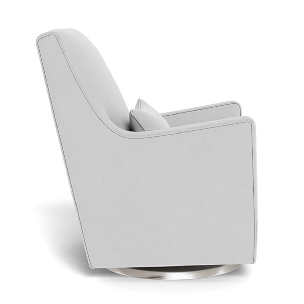Monte Fauteuil Berçant et Pivotant Luca - Ash  Argent
