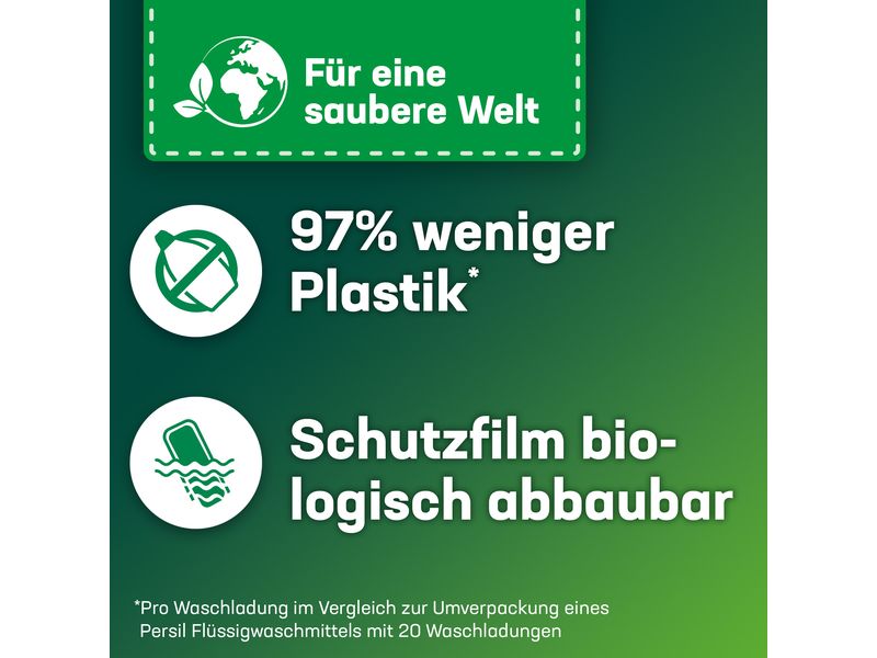 Persil Waschmittel Kapseln Power Bars Universal 16 Stück Vollwaschmittel für saubere Wäsche