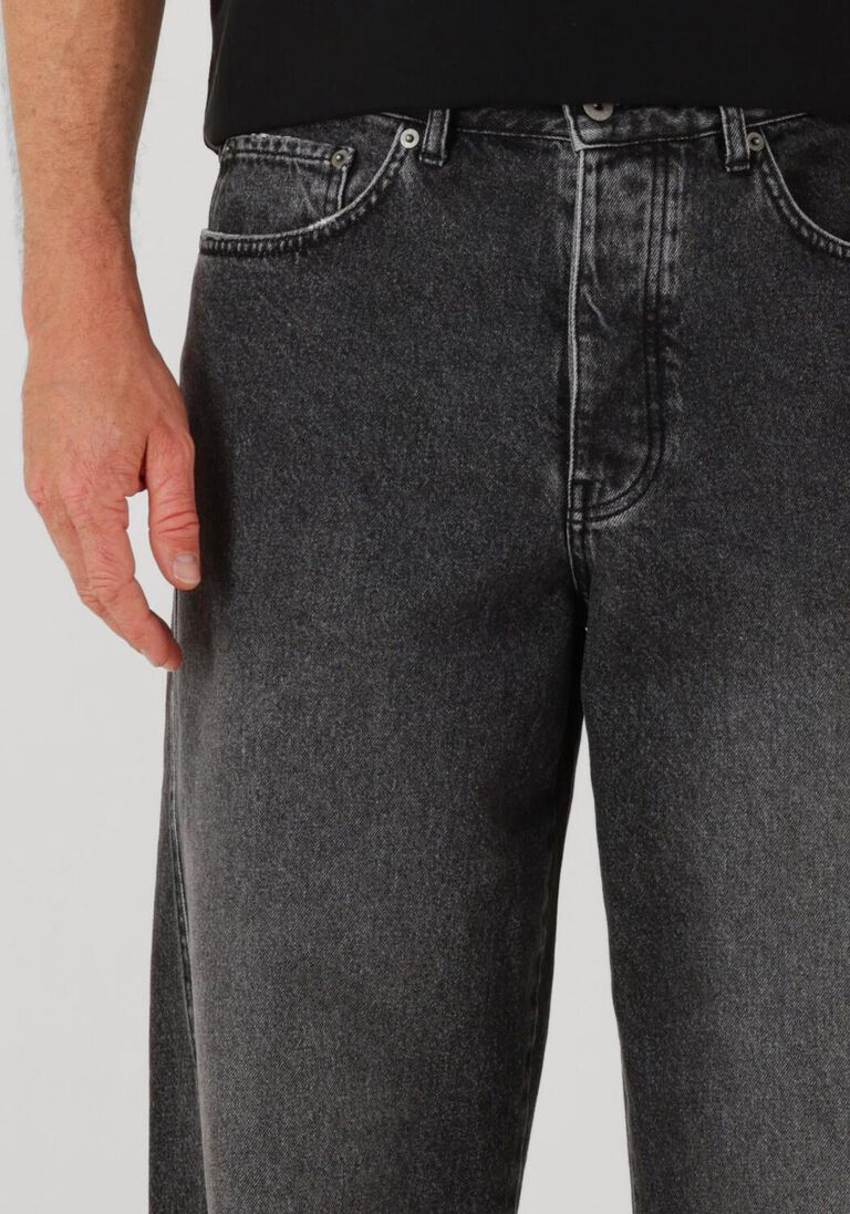 antraciet olaf hussein jeans relaxed denim pant