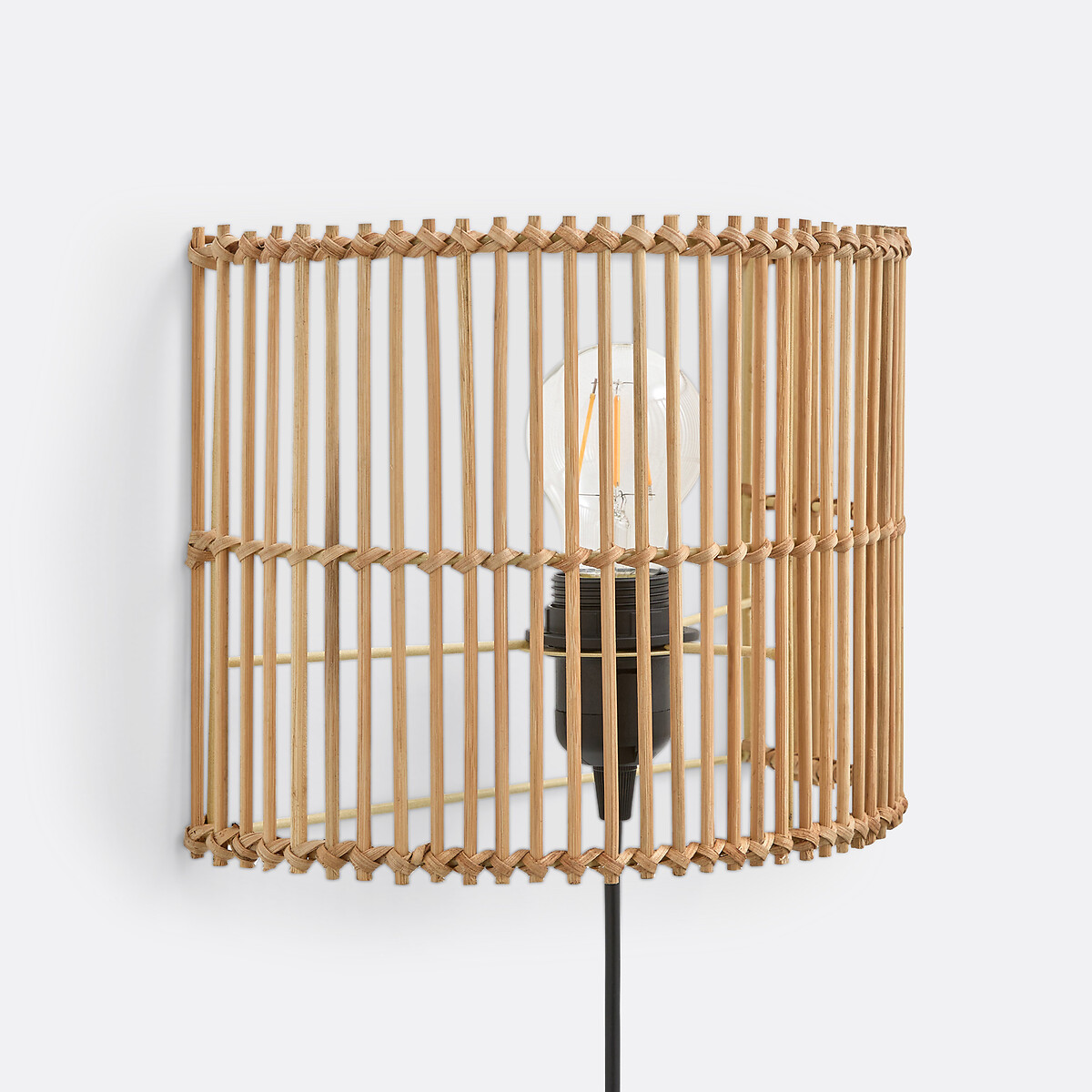 LA REDOUTE INTERIEURS<br>Candeeiro de parede em bambu, Haya