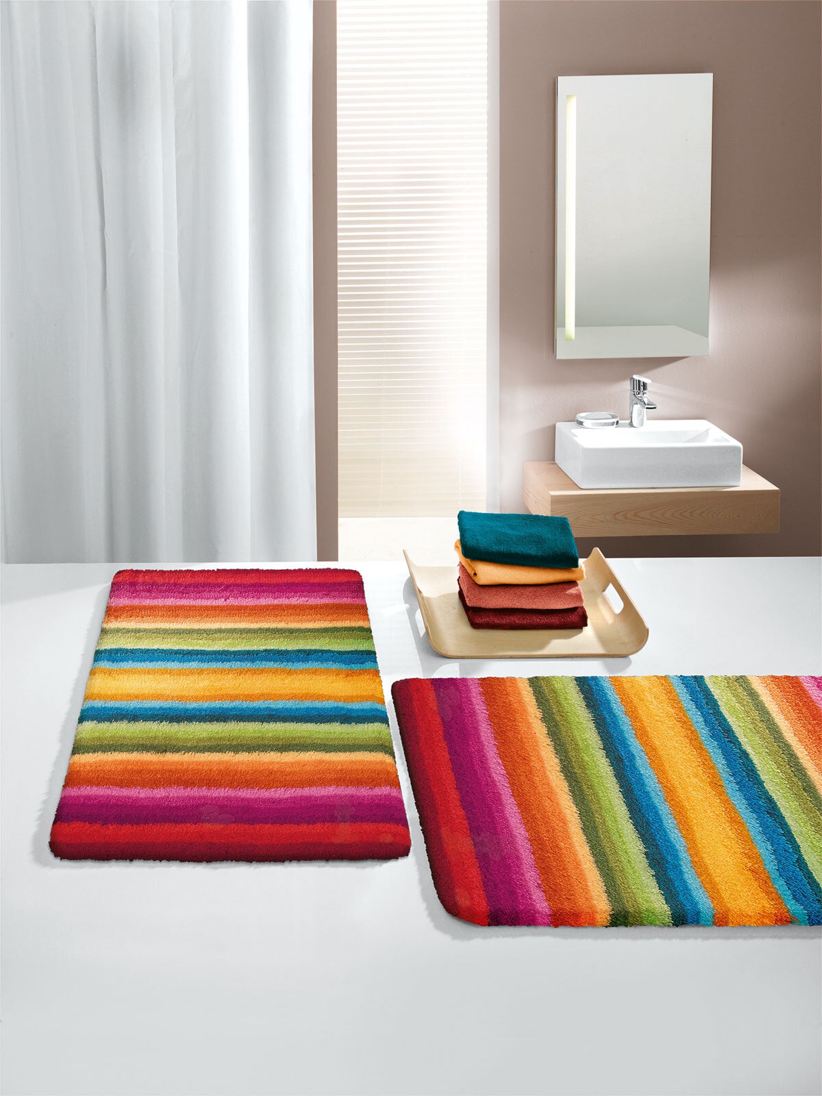 MEUSCH Badteppich FUNKY 50 x 60 cm in Multicolor