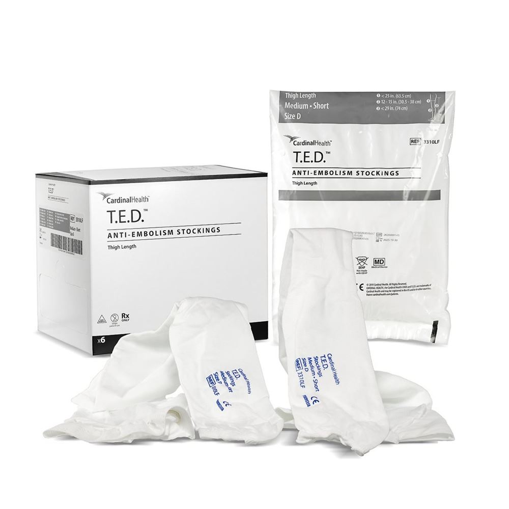 TED Oberschenkel latexfrei<br>1 Paar, M, kurz