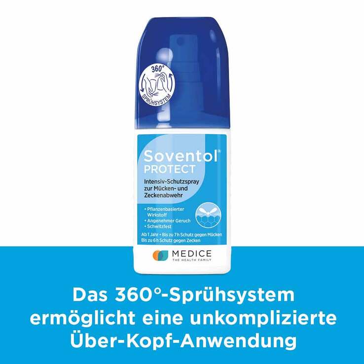 Soventol PROTECT Intensiv-Schutzspray zur Mückenabwehr, 100 ml