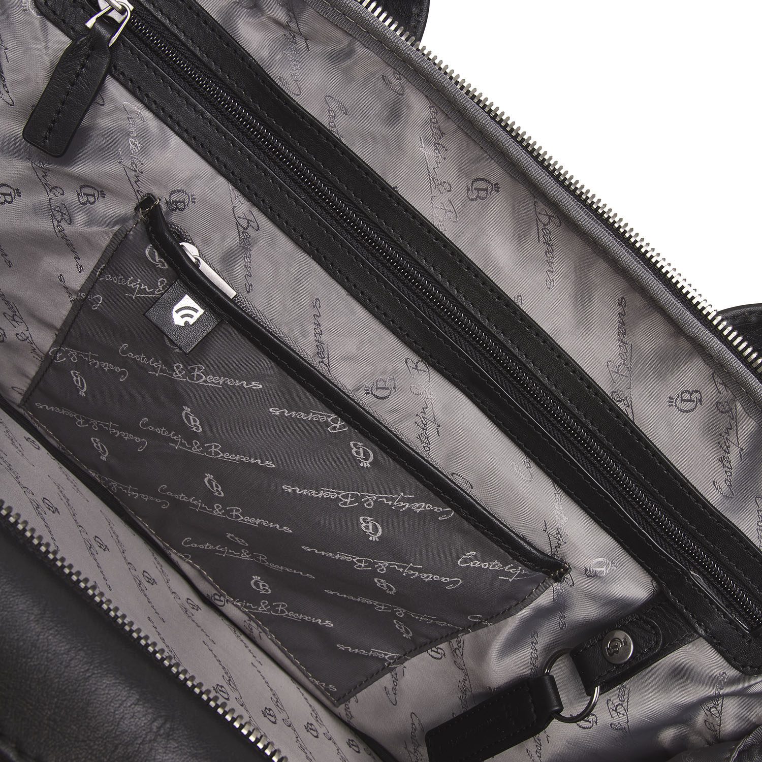 Castelijn & Beerens Firenze Laptoptas 15,6 inch + Tablet RFID Zwart
