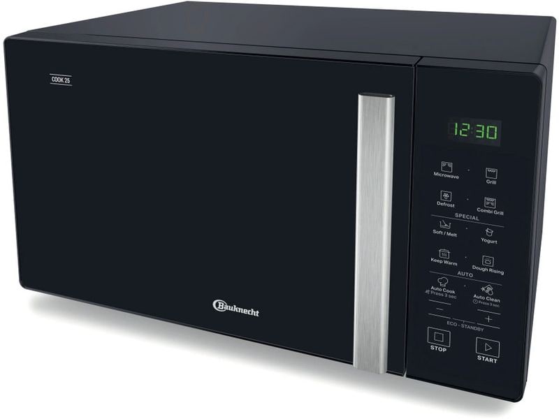 Bauknecht Mikrowelle mit Grill MW 253 B CH Schwarz Freistehende Mikrowelle