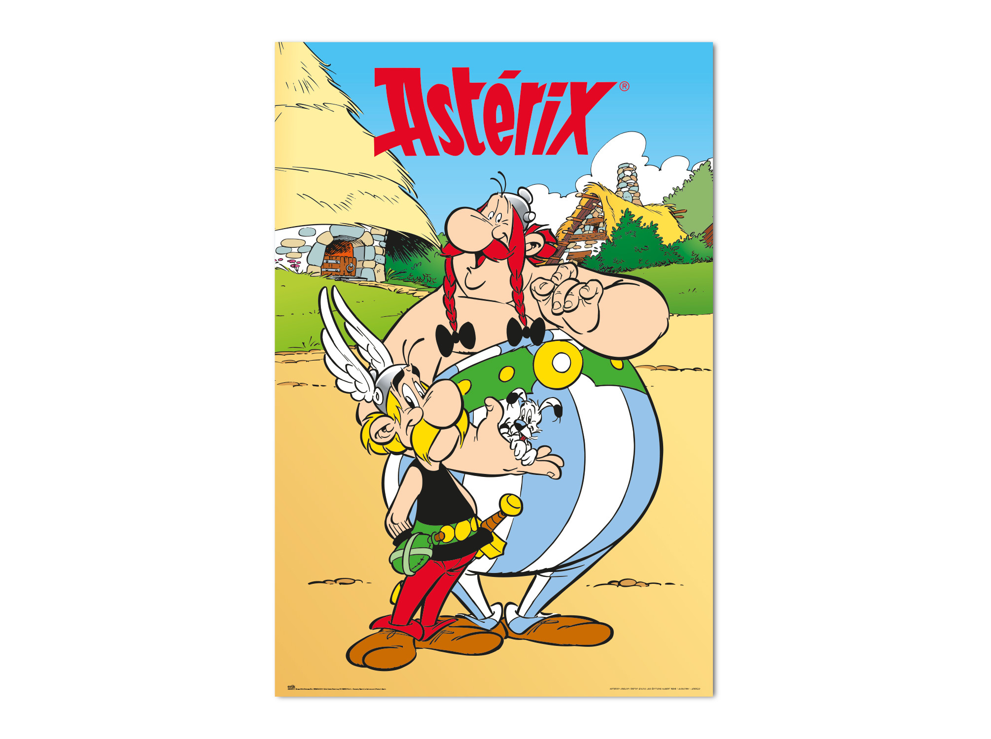 POSTER ASTERIX E OBELIX ERIK