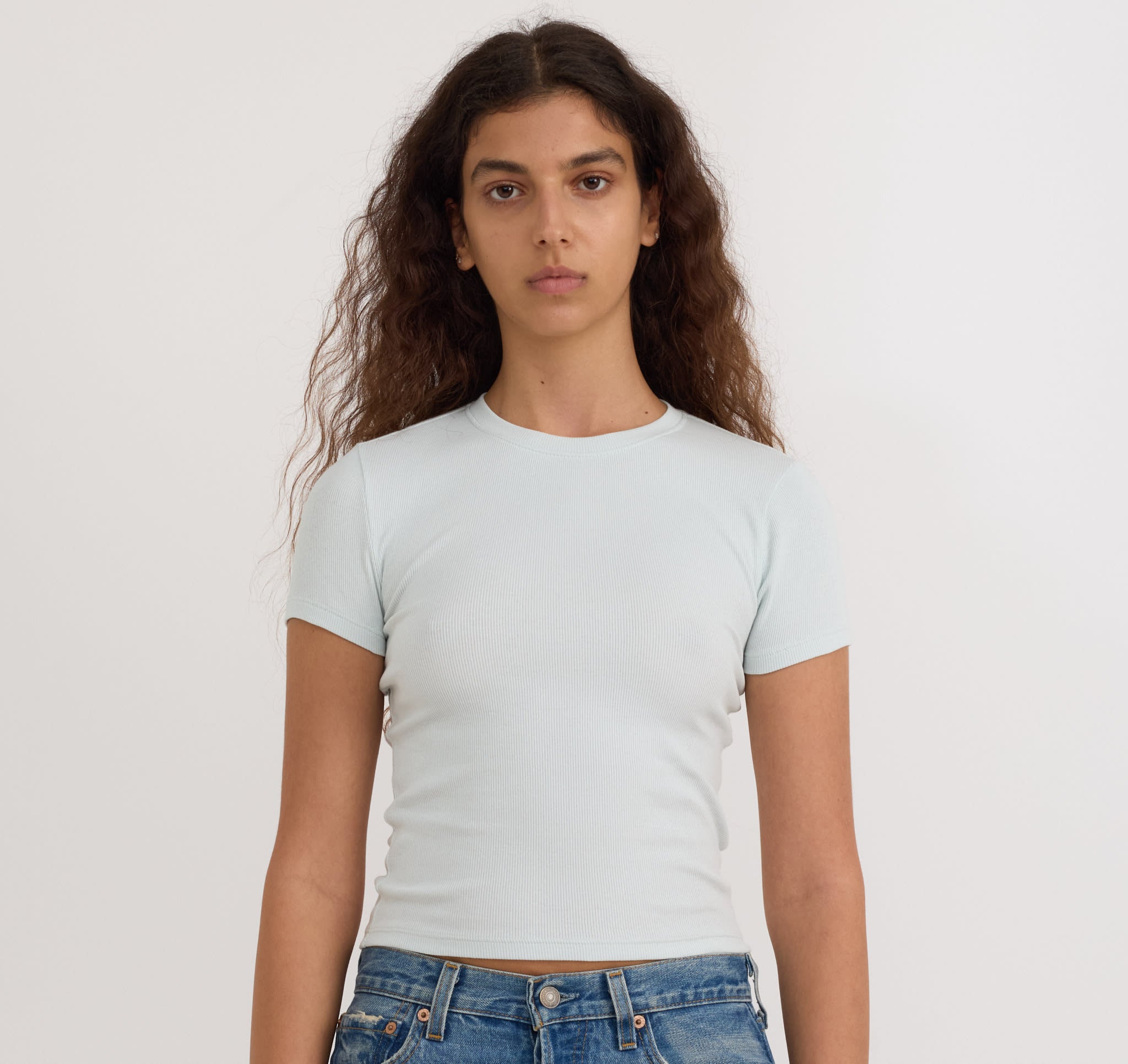 ORGANIC COTTON<br>Core Rib Tee