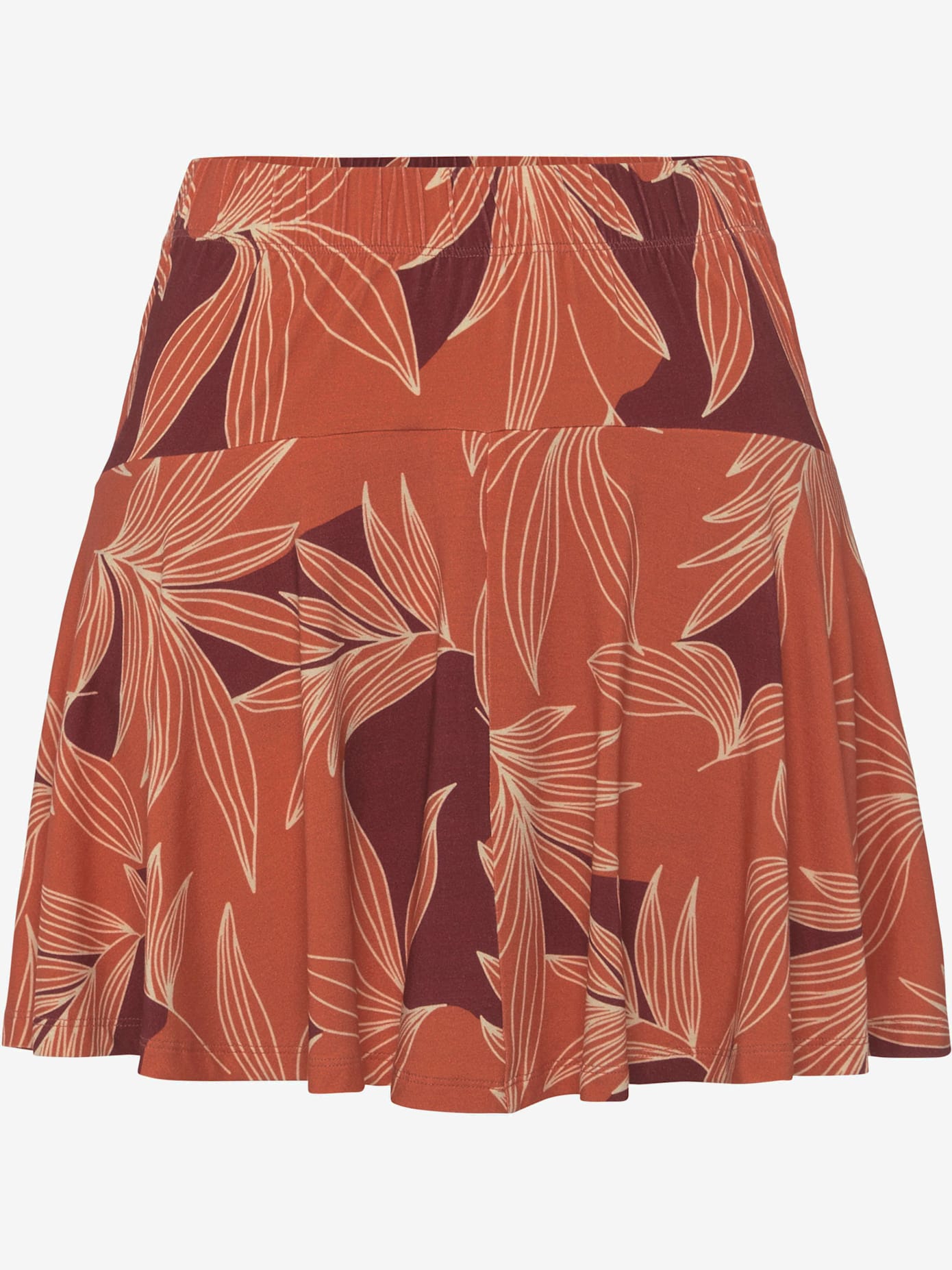 Jupe-culotte ceinture élastique confortable