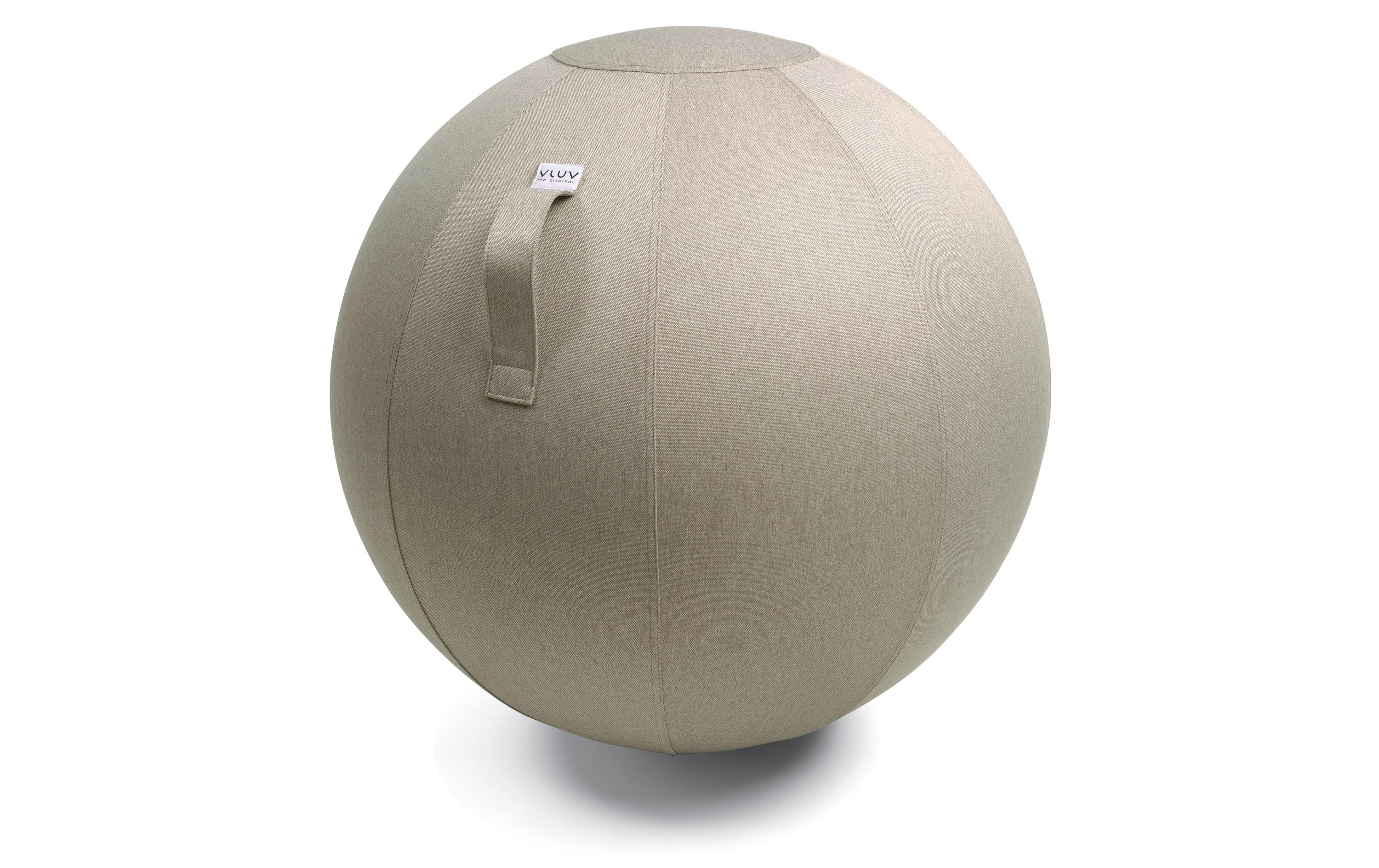 Sitzball Leiv Steingrau, Ø 70-75 cm,<br>Sitzball aus Stoff