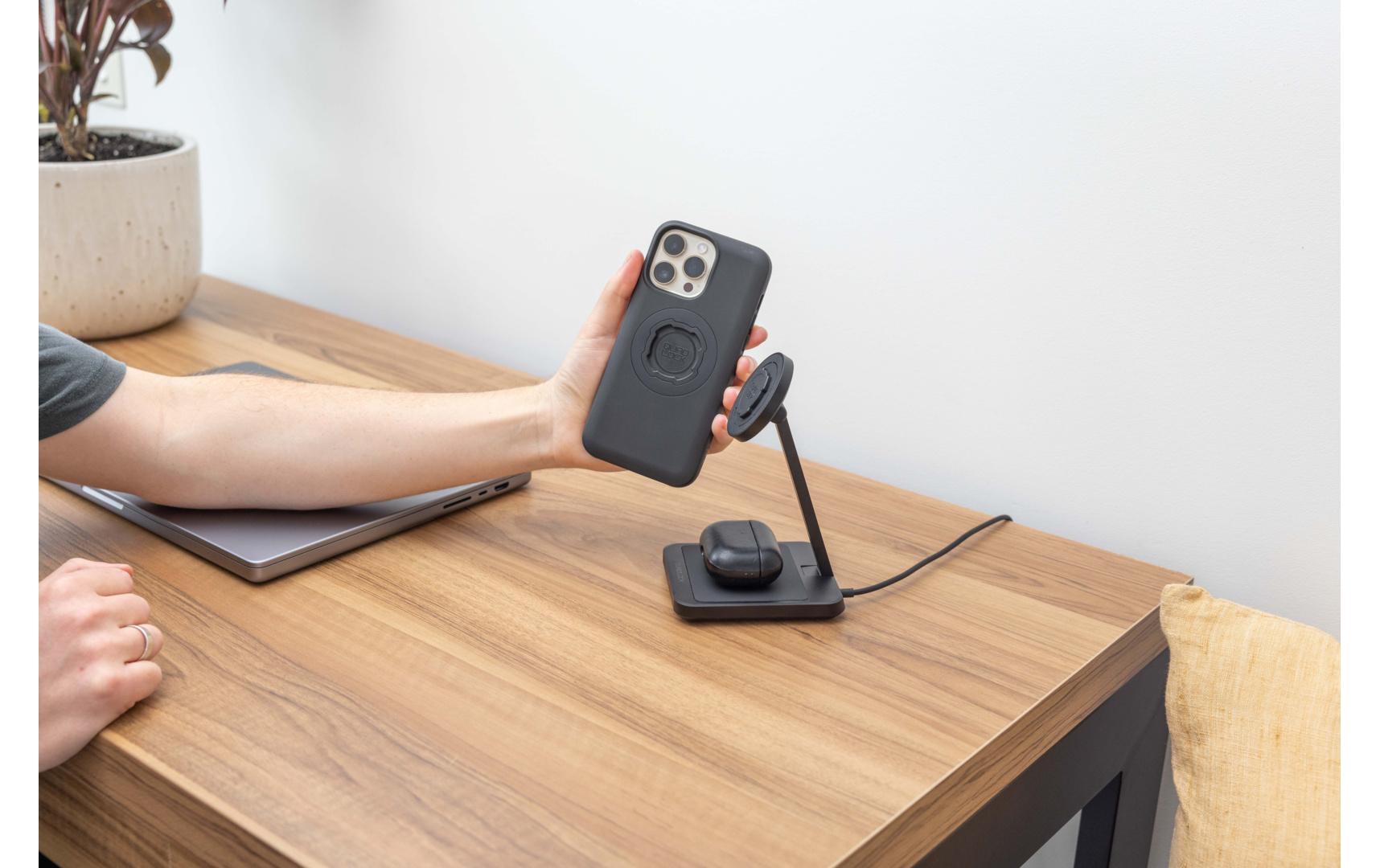Dual Desktop Wireless ChargerDrahtloses Ladegerät
